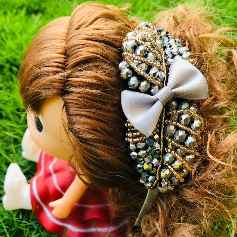 Headband - Twisted Leaf | Buy Hair Accessories for Baby Girl | Smiley Buttons